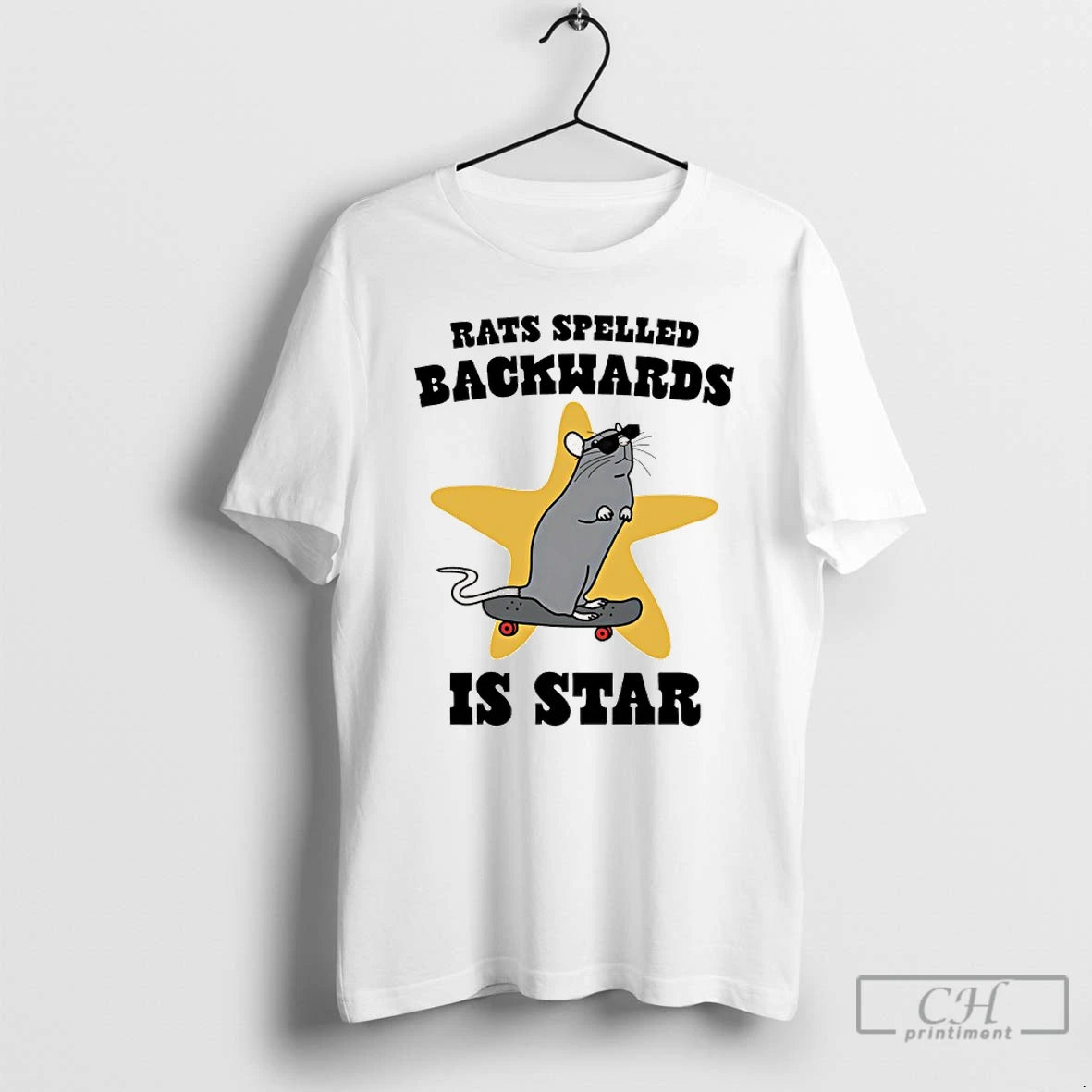 Classic Rats Spelled Backwards Is Star Meme T-Shirts, Hoodie, Sweatshirt | AU18TeeNovaLab.com