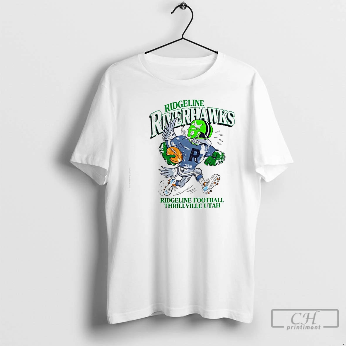 Classic Ridgeline Riverhawk Ridgeline Football Thrillville Utah T Shirts