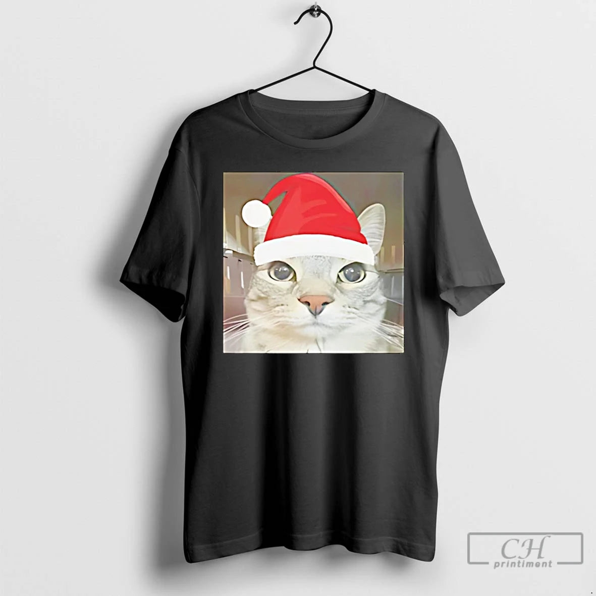 Classic Santa Cat Meme Christmas Christmas T-Shirts, Hoodie, Sweatshirt | AU18TeeNovaLab.com