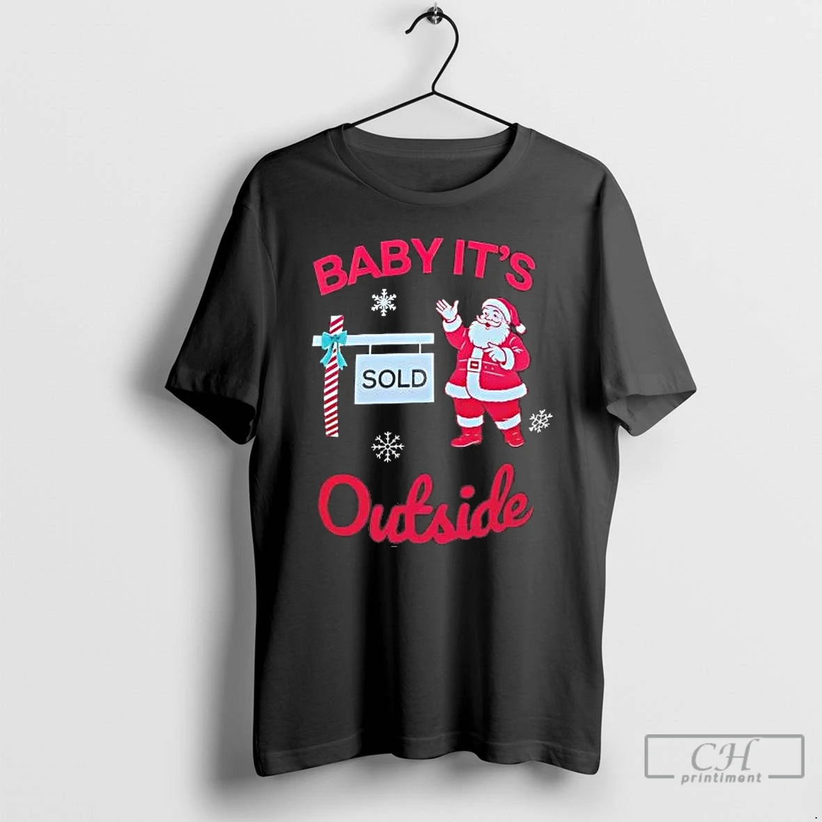 Classic Santa Baby Its Outside T-Shirts, Hoodie, Sweatshirt | AU18TeeNovaLab.com