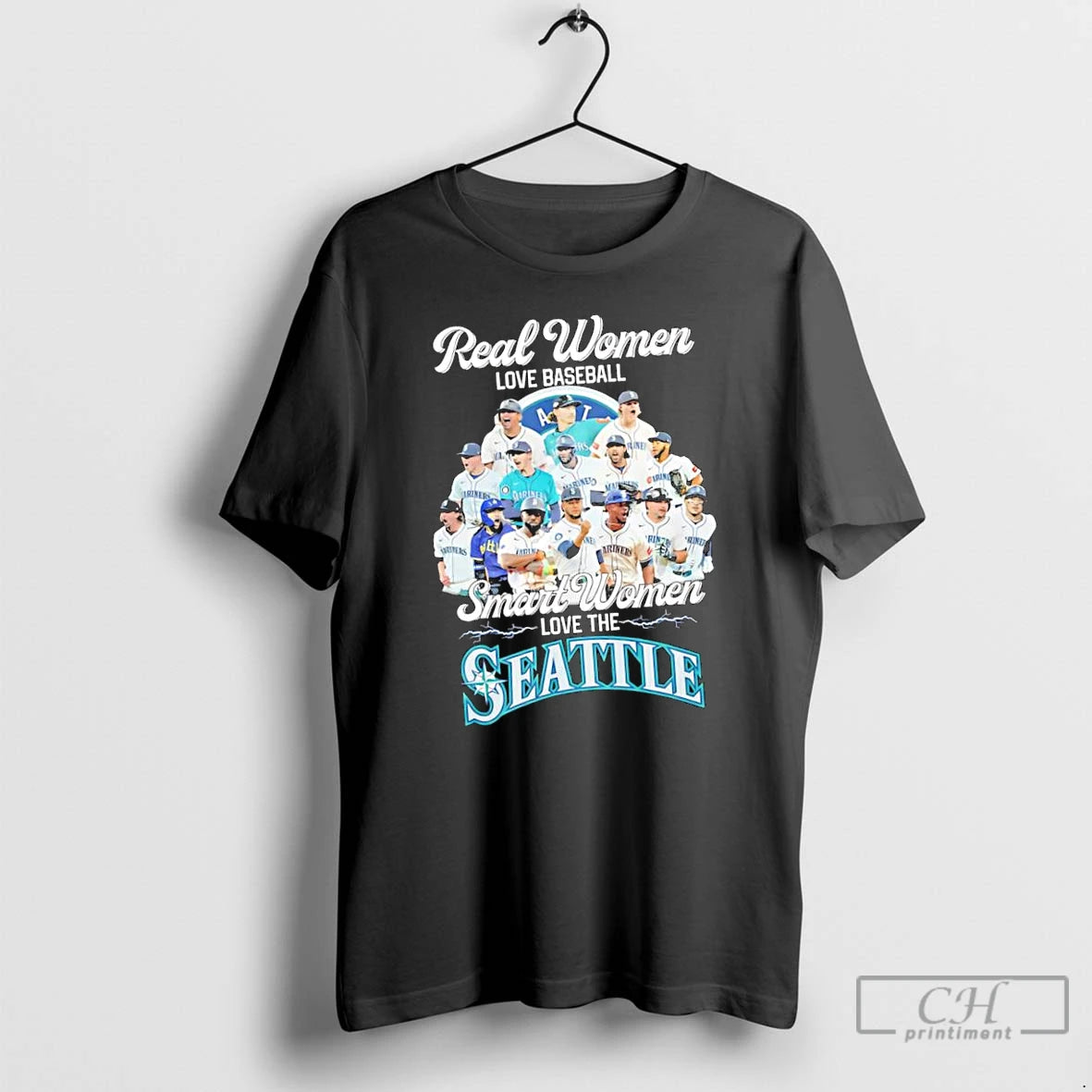 Classic Seattle Mariners Real Women Love Baseball Smart Women Love The Seattle T Shirts