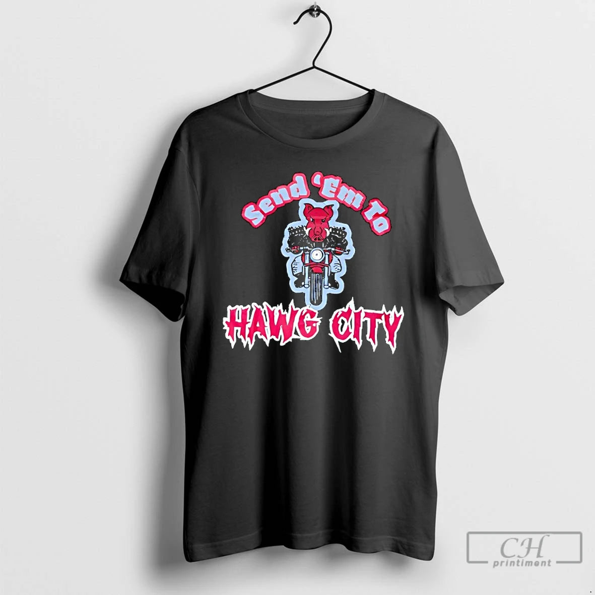 Classic Send Em To Hawg City T-Shirts, Hoodie, Sweatshirt | AU18TeeNovaLab.com