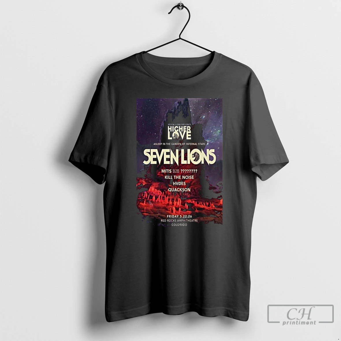 Classic Seven Lions May 22 2026 Event Colorado Long Sleve T Shirts