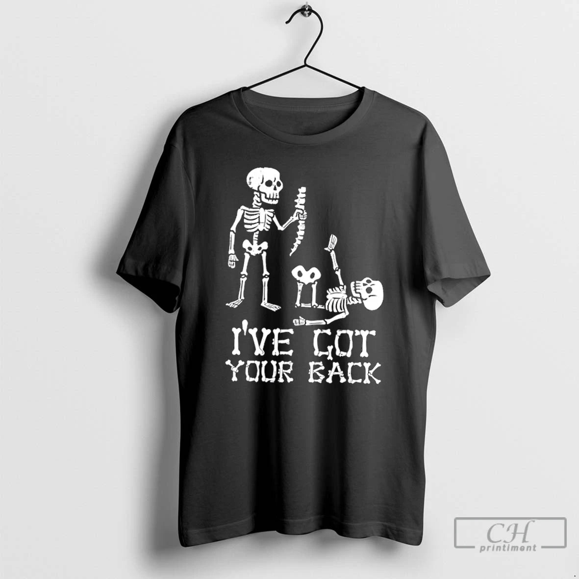 Classic Skeletons Ive Got Your Back T Shirts