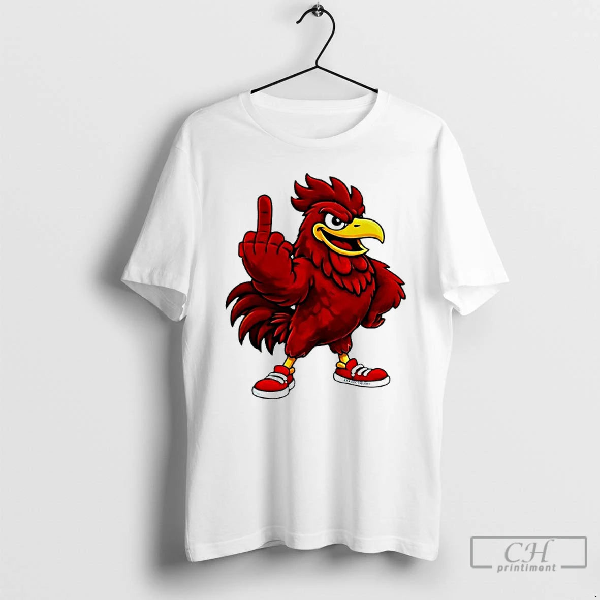 Classic South Carolina Gamecock Middle Finger Mascot T-Shirts, Hoodie, Sweatshirt | AU18TeeNovaLab.com