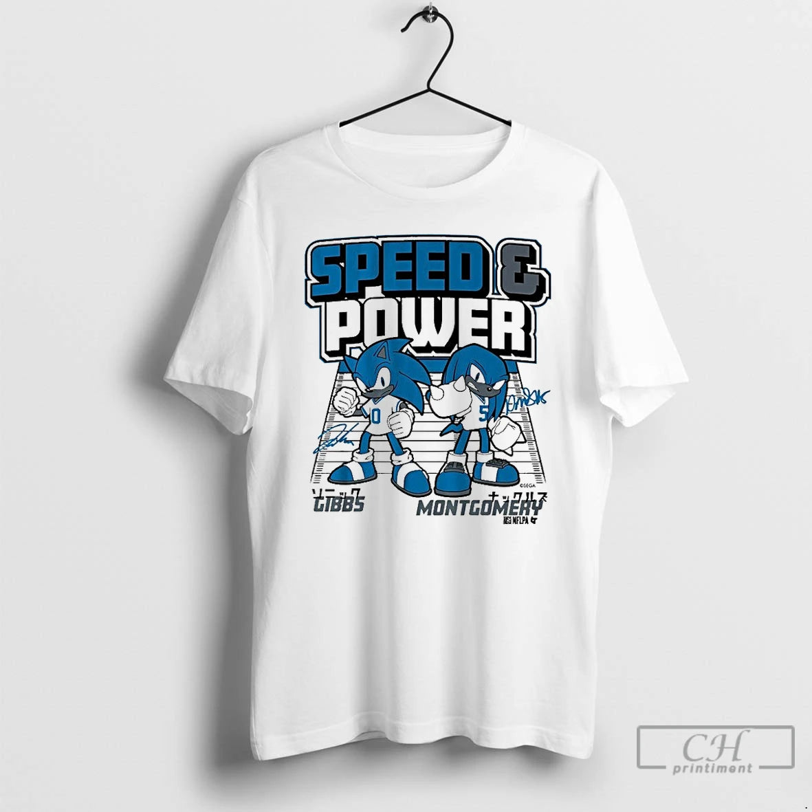 Classic Speed Power Jahmyr Gibbs David Montgomery T-Shirts, Hoodie, Sweatshirt | AU18TeeNovaLab.com