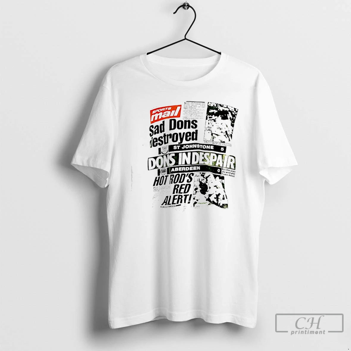 Classic Sports Mail Sad Dons Destroyed Newspaper T-Shirts, Hoodie, Sweatshirt | AU18TeeNovaLab.com