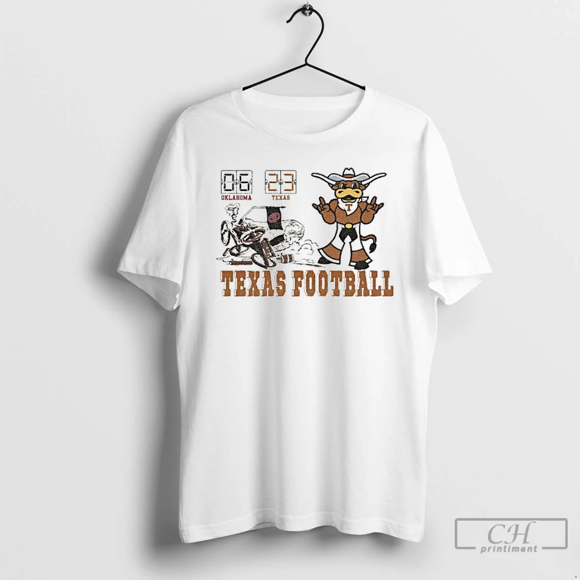 Classic Texas 23 6 Ou Texas Longhorns Vs Oklahoma Sooners 2025 Score T Shirts