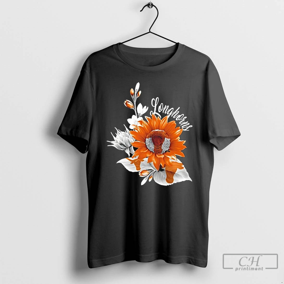 Classic Texas Longhorns Football X Sunflower Floral T-Shirts, Hoodie, Sweatshirt | AU18TeeNovaLab.com
