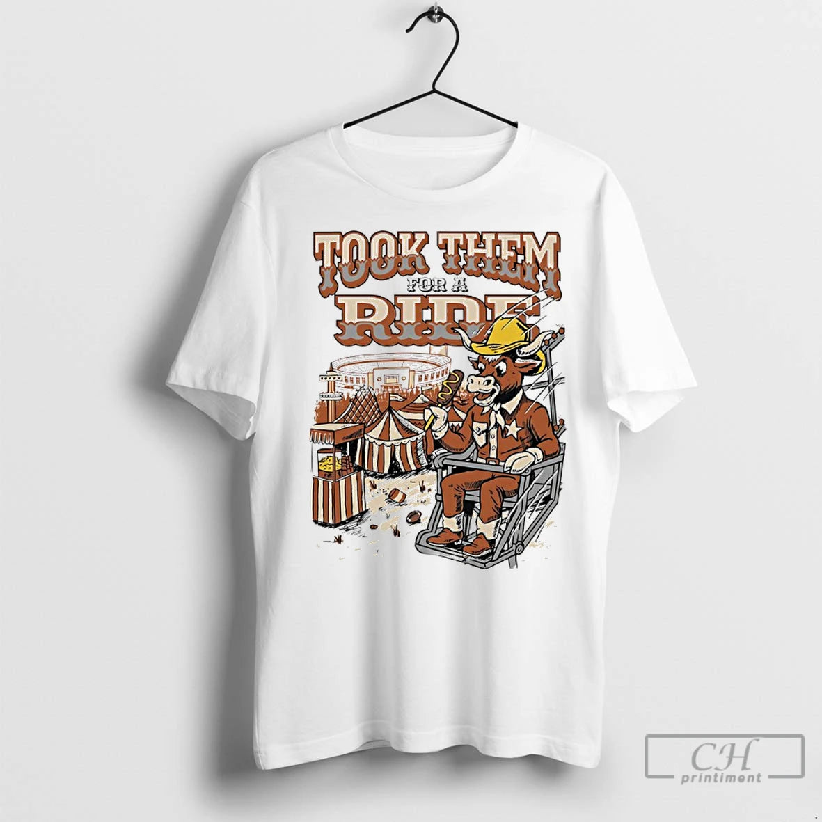 Classic Texas Longhorns Took Them For A Ride