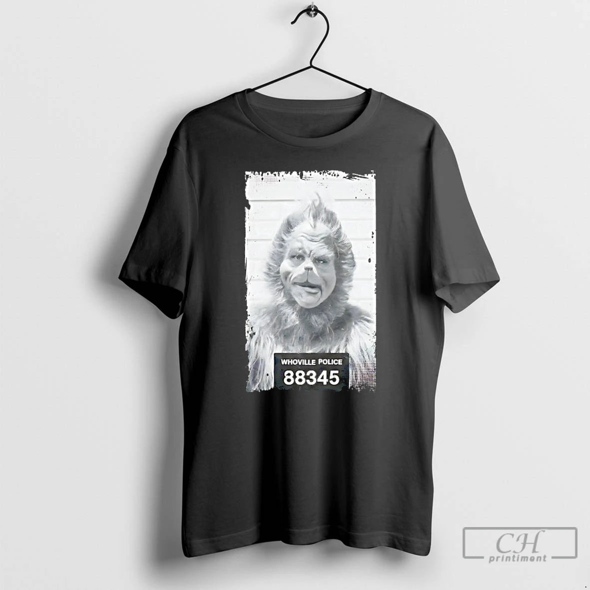 Classic The Grinch Whoville Police 88345 Mugshot T-Shirts, Hoodie, Sweatshirt | AU18TeeNovaLab.com