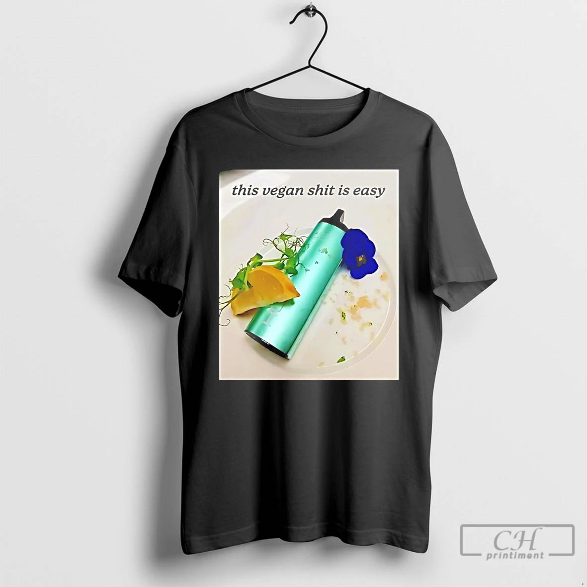 Classic This Vegan Shit Is Easy T-Shirts, Hoodie, Sweatshirt | AU18TeeNovaLab.com