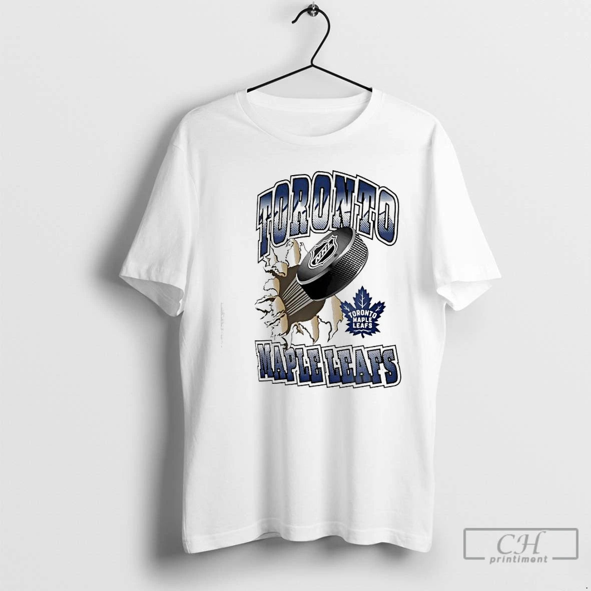 Classic Toronto Maple Leafs Puck Breaking T-Shirts, Hoodie, Sweatshirt | AU18TeeNovaLab.com