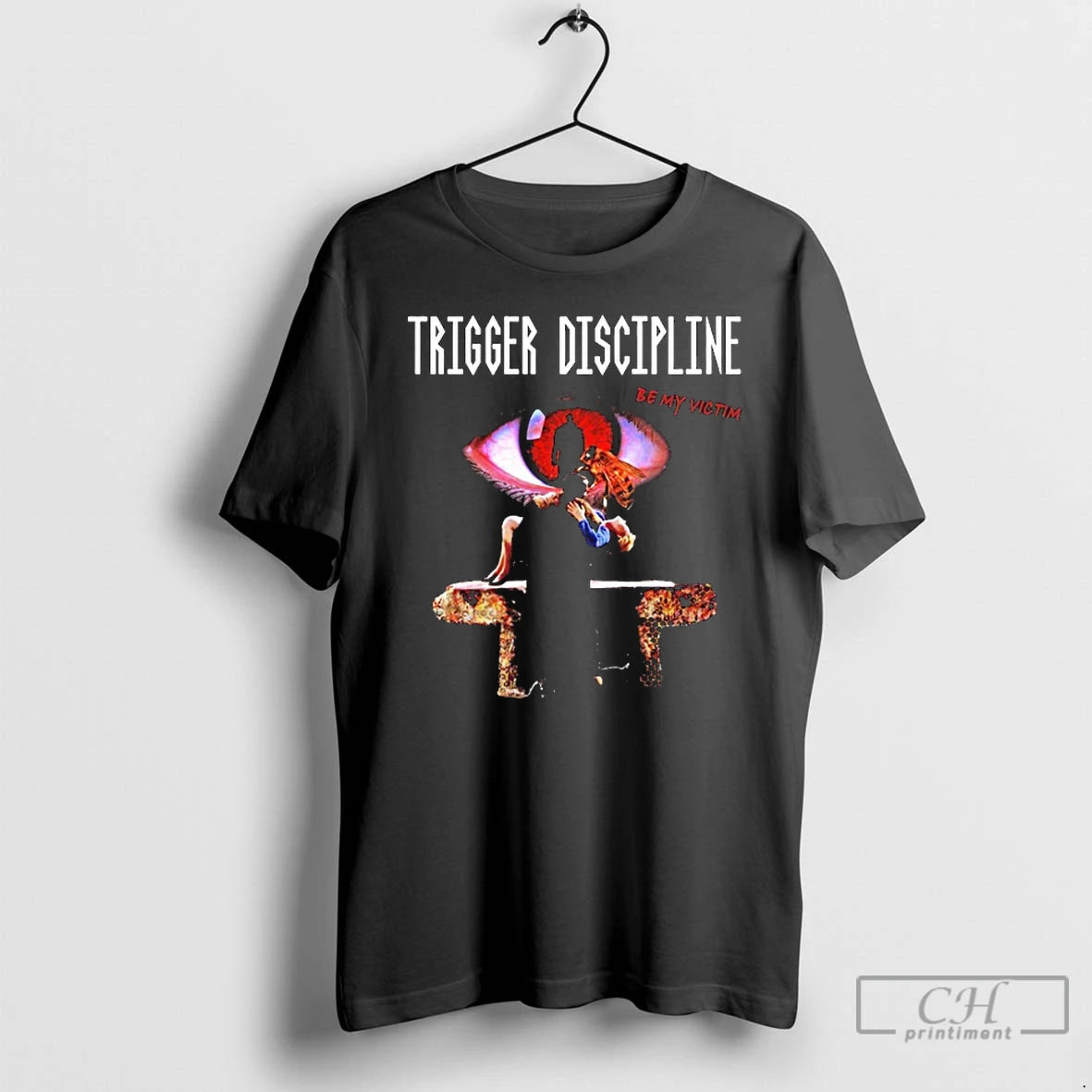 Classic Trigger Discipline Candyman Be My Victim Eye T-Shirts, Hoodie, Sweatshirt | AU18TeeNovaLab.com