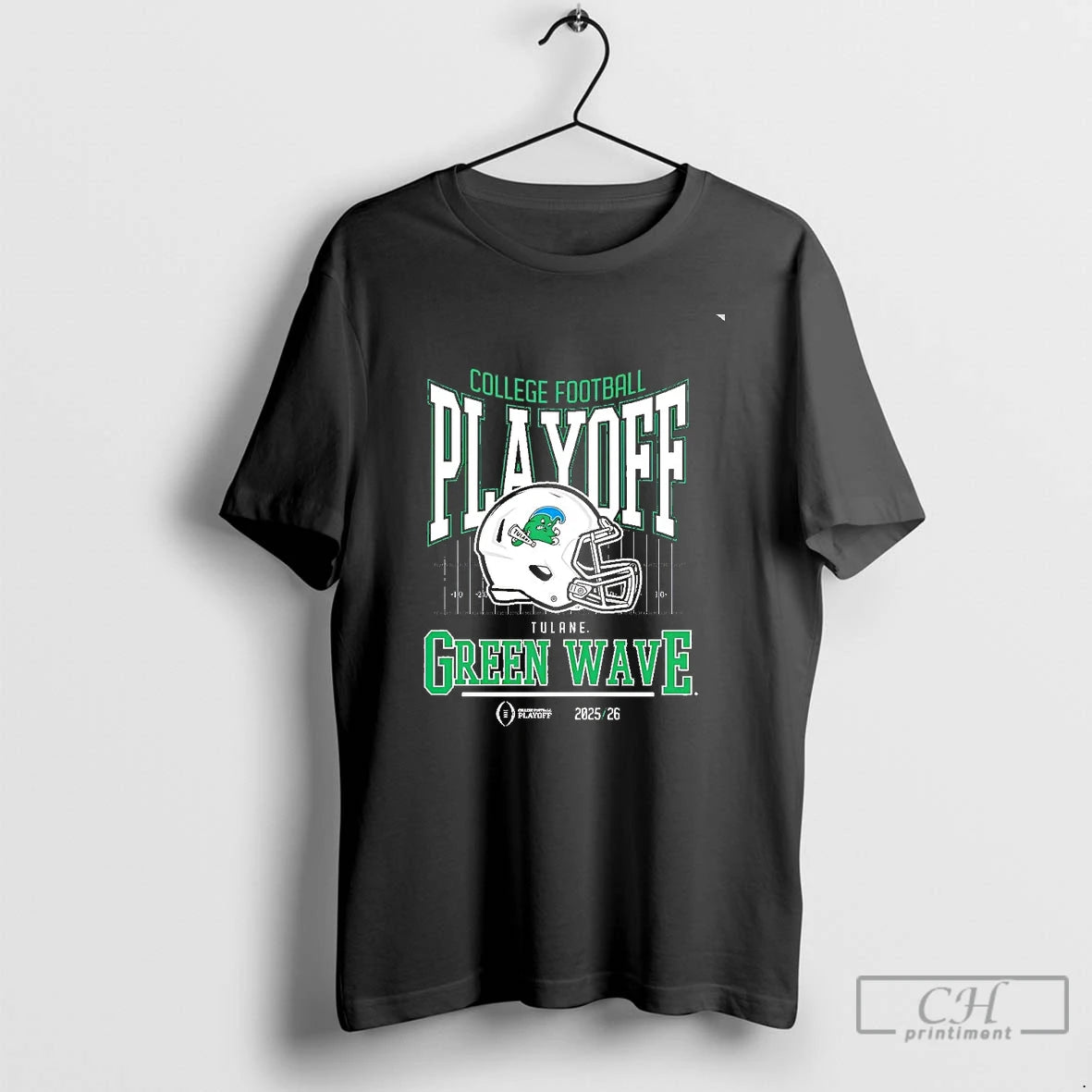 Classic Tulane Green Wave 2025 26 College Football Playoff Cfp Helmet Chriast T Shirts Sweater Hoodie, Sweatshirt