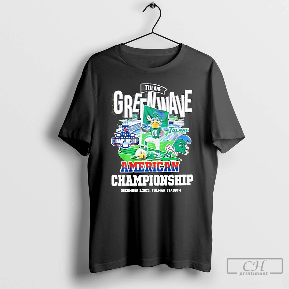 Classic Tulane Green Wave American Championship December 5 2025 T-Shirts, Hoodie, Sweatshirt | AU18TeeNovaLab.com