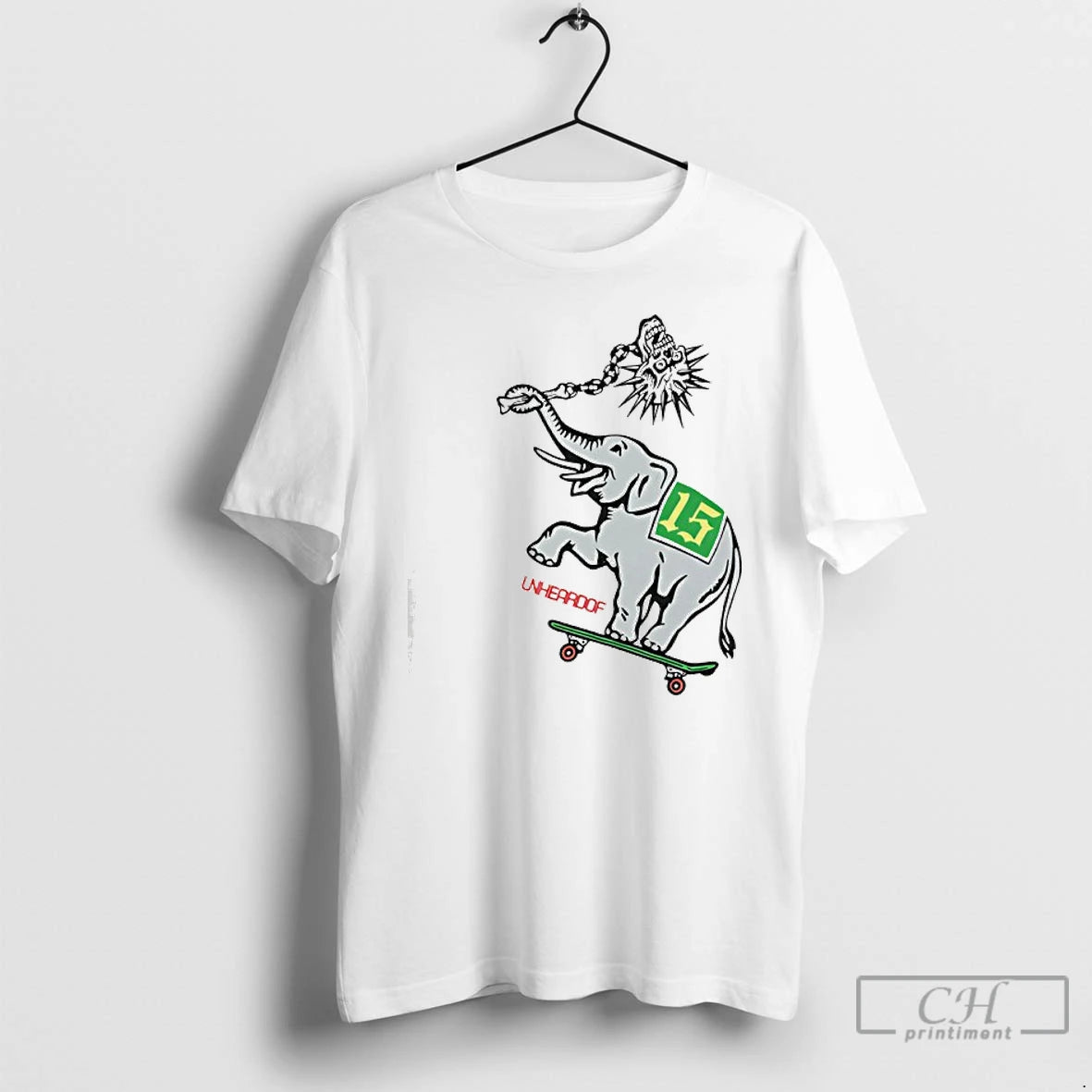 Classic Unheardof Oakland Elephant Skateboard Graphic T-Shirts, Hoodie, Sweatshirt | AU18TeeNovaLab.com
