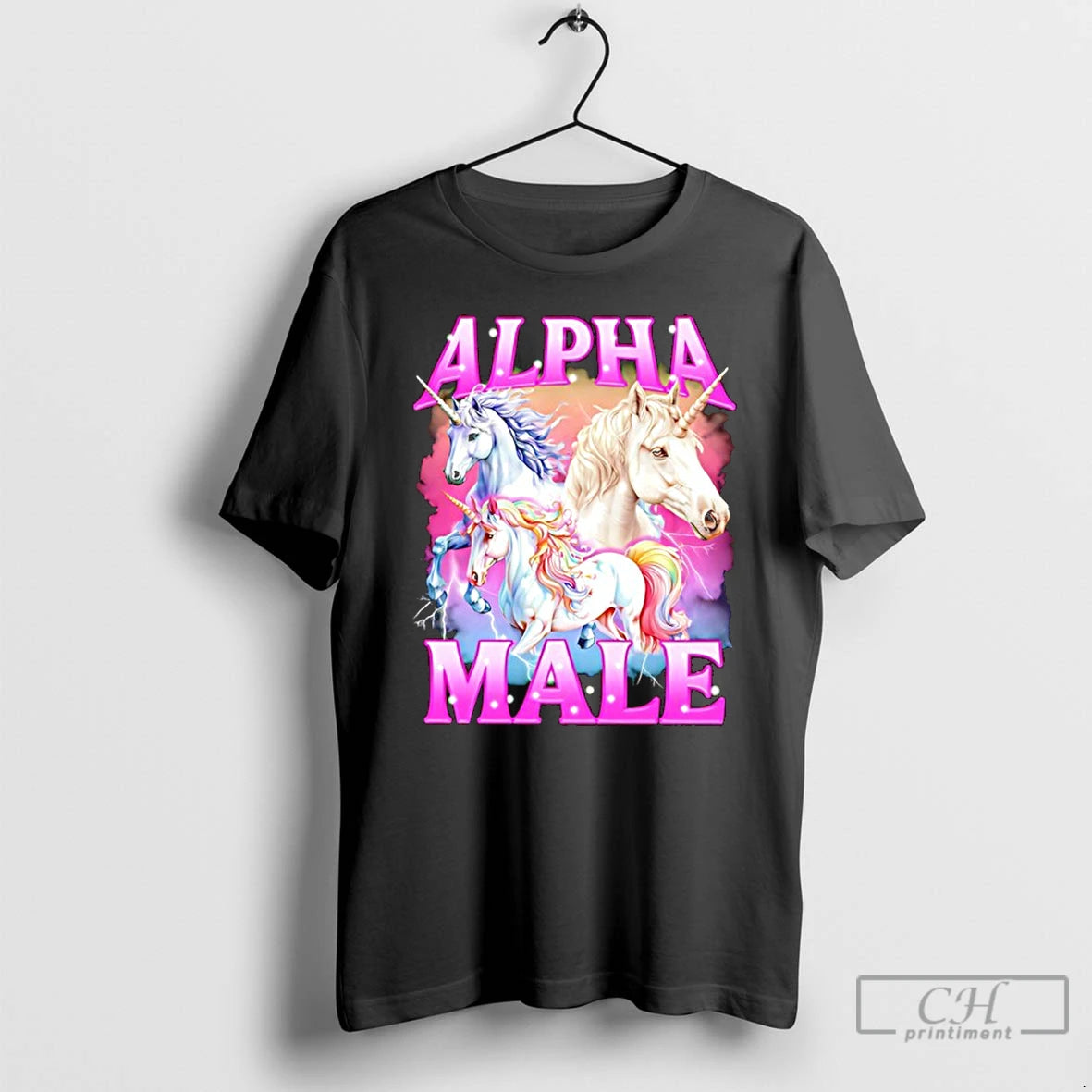 Classic Unicorn Alpha Male Funny T-Shirts, Hoodie, Sweatshirt | AU18TeeNovaLab.com