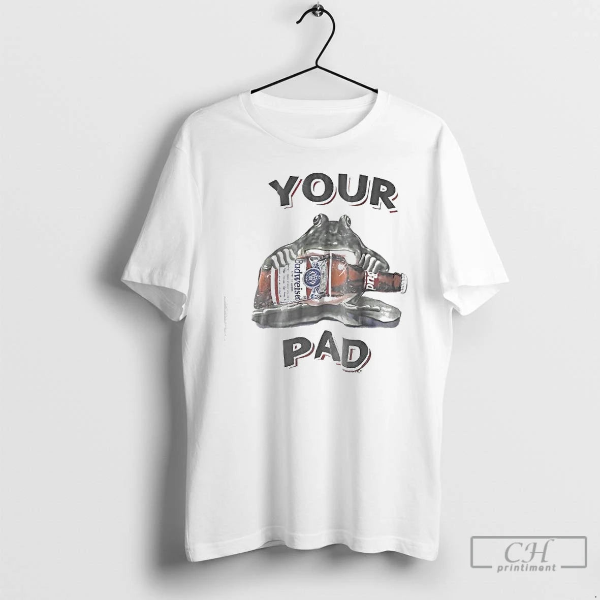 Classic Vintage Budweiser Frogs Large Your Bud Your Pad T-Shirts, Hoodie, Sweatshirt | AU18TeeNovaLab.com