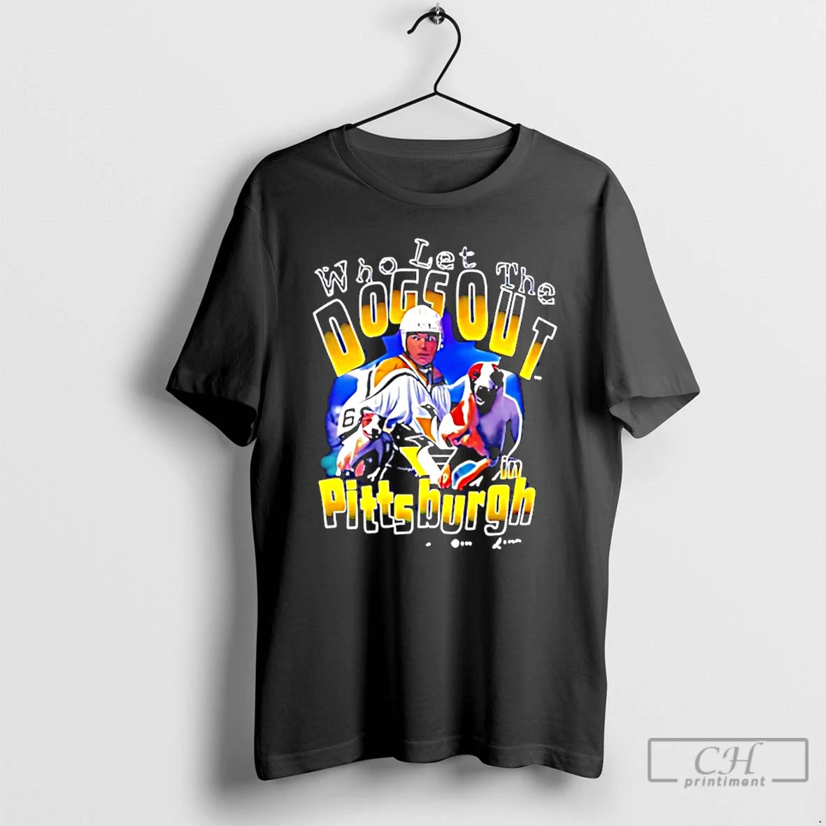 Classic Who Let The Dogs Out In Pittsburgh T-Shirts, Hoodie, Sweatshirt | AU18TeeNovaLab.com