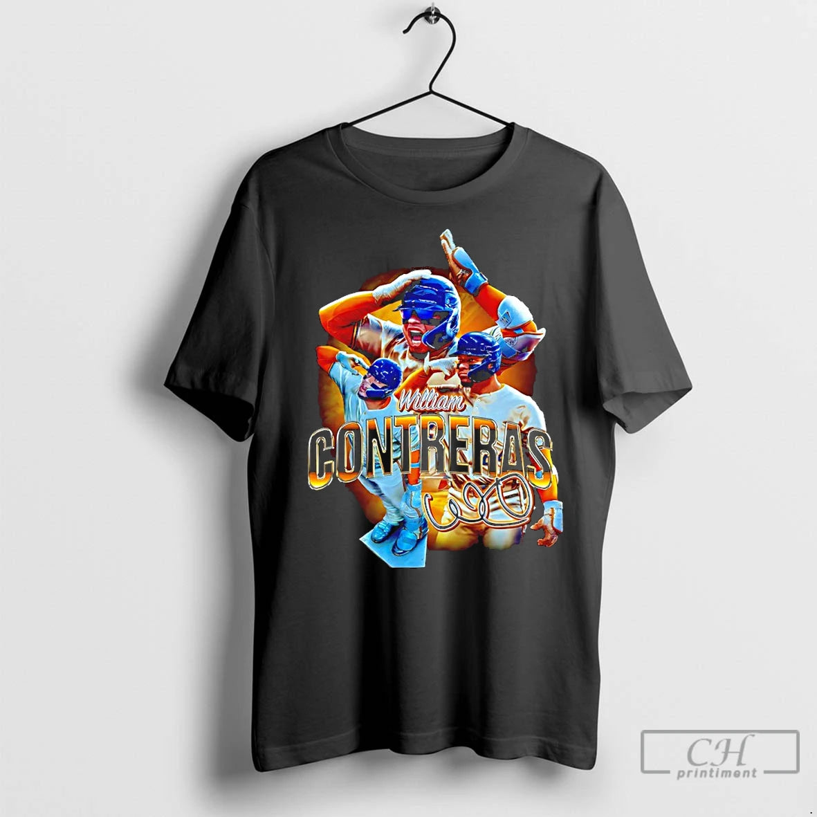 Classic William Contreras Milwaukee Brewers Signature Graphic