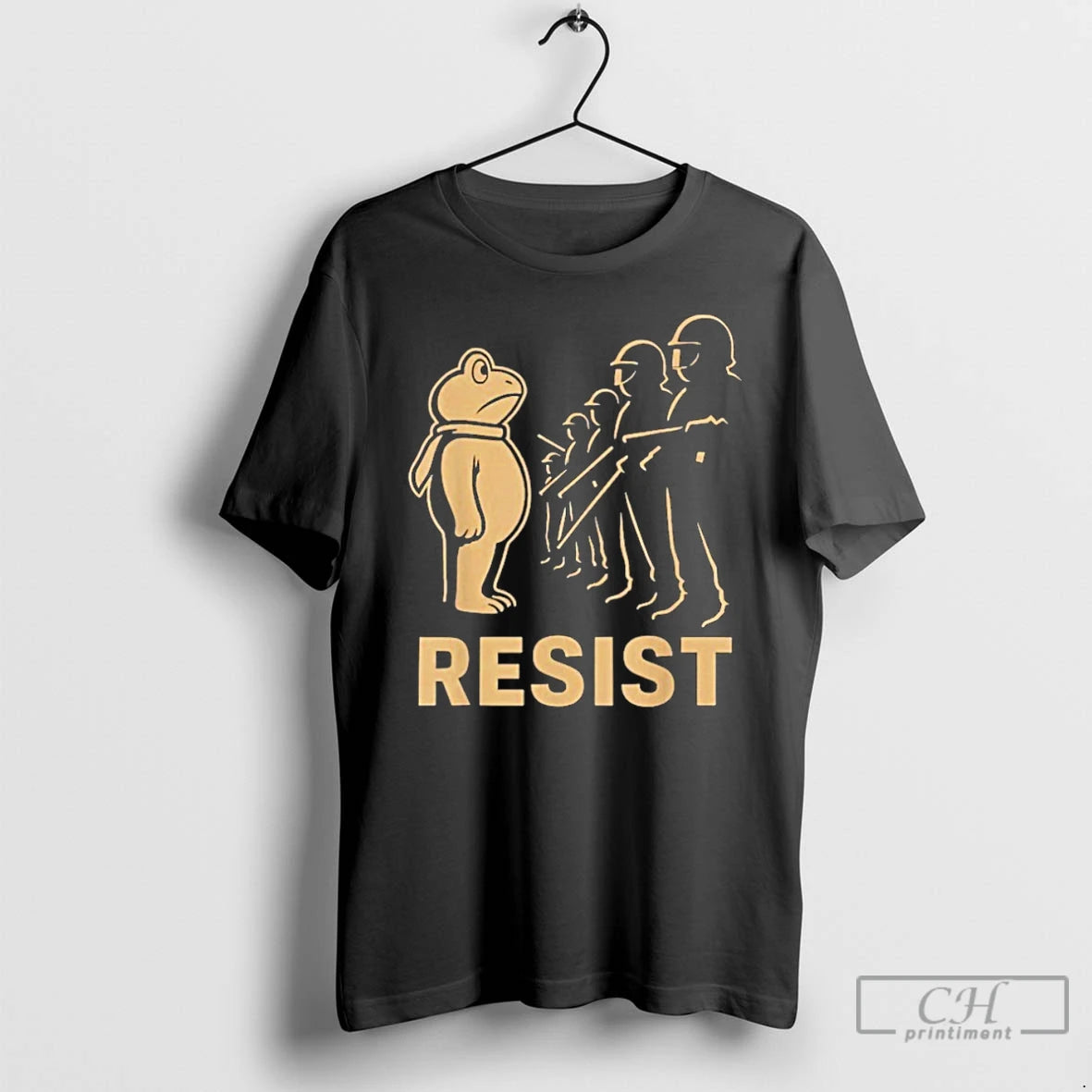 Classic Vintage Portland 2025 Resist Portland Frog Protest Anti Ice T Shirts