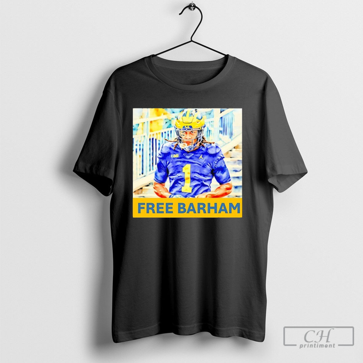 Free Jaishawn Barham Michigan Wolverines Football