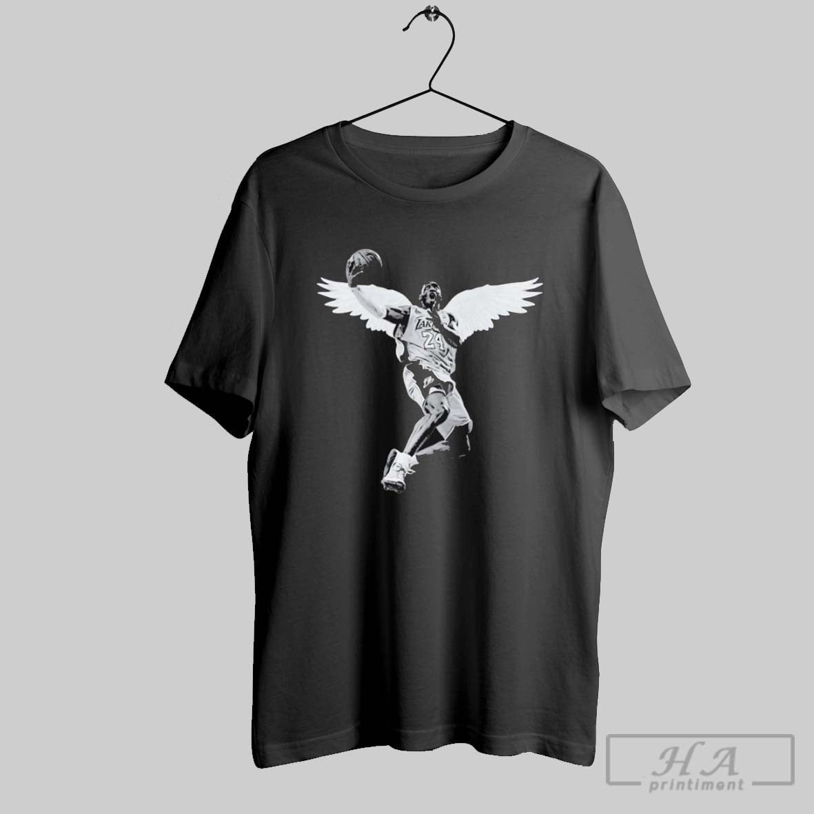 Kobe Bryant Angel Wings T Shirts