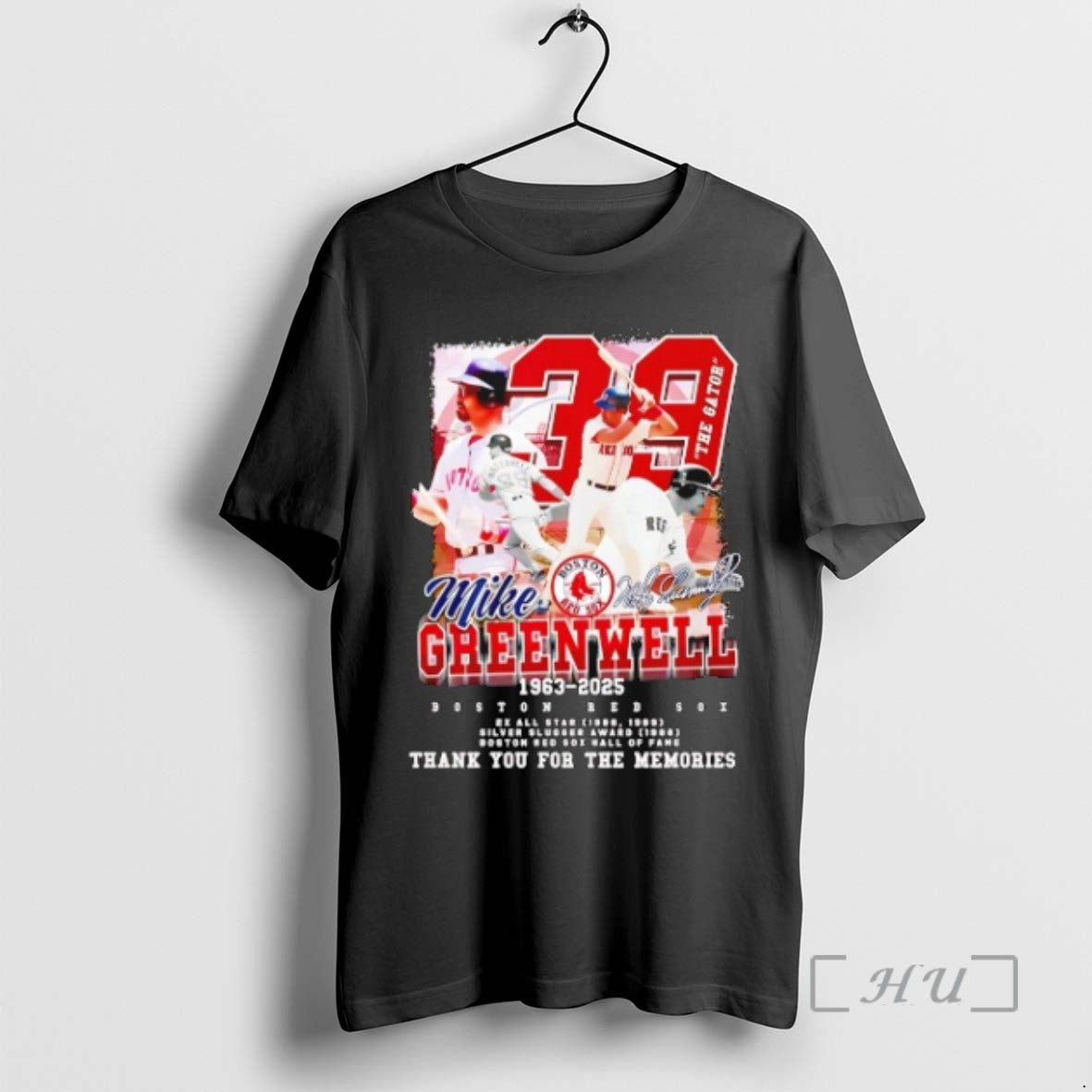 Limited Edition Boston Red Sox Hall Of Fame Mike Greenwell 1963 2025 The Gator Thank