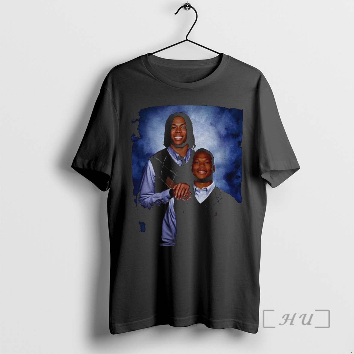 Limited Edition David Montgomery And Jahmyr Gibbs Detroit Lions Football Step Brothers Vintage