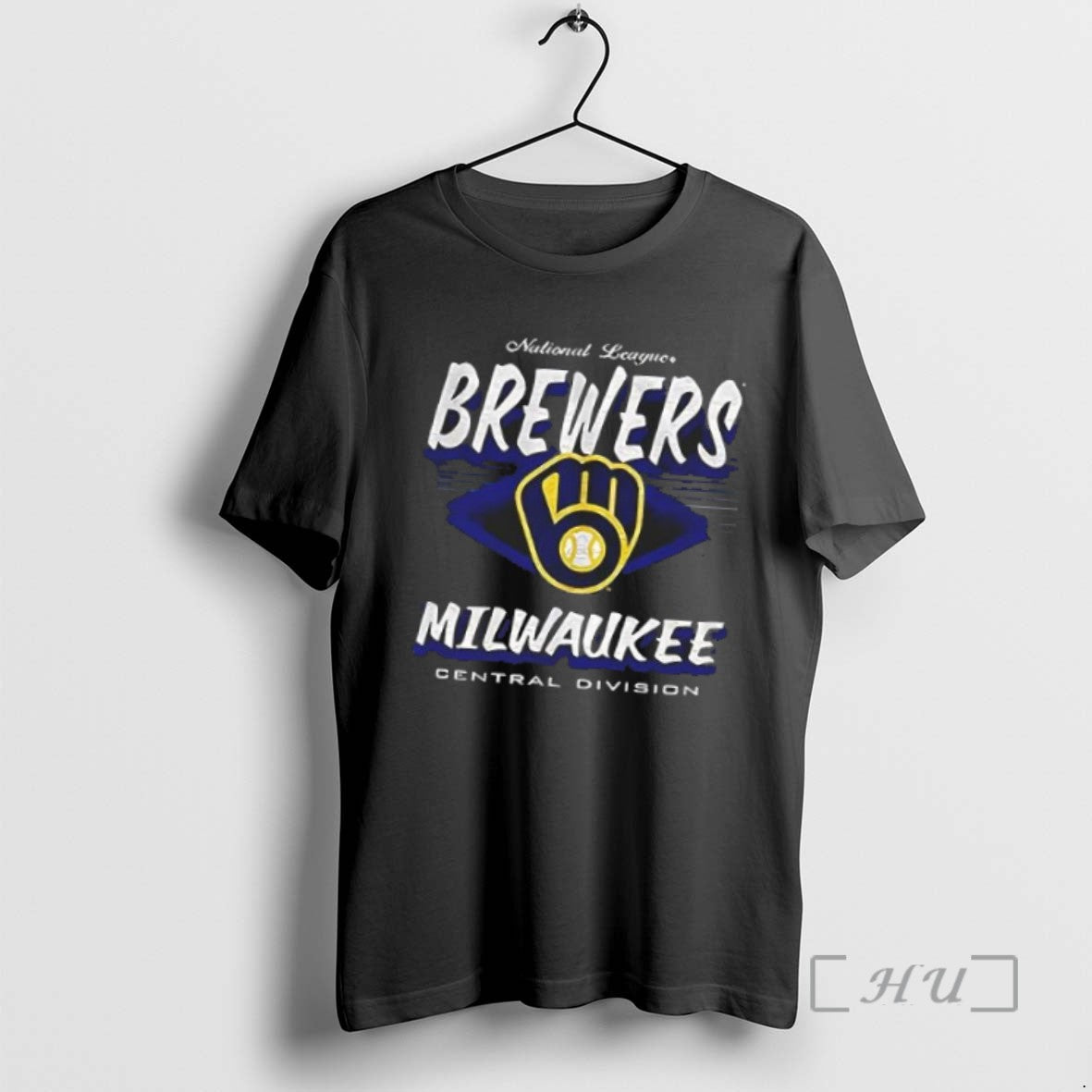 Limited Edition Premium National League Milwaukee Brewers Central Division Logo Retro