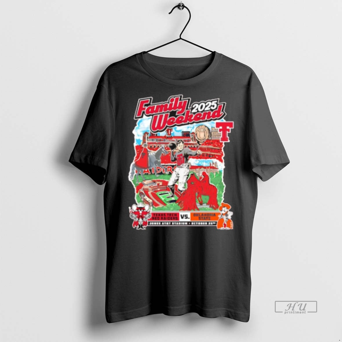Limited Edition Texas Tech Red Raiders Vs Oklahoma State 2025 Family Day Gameday