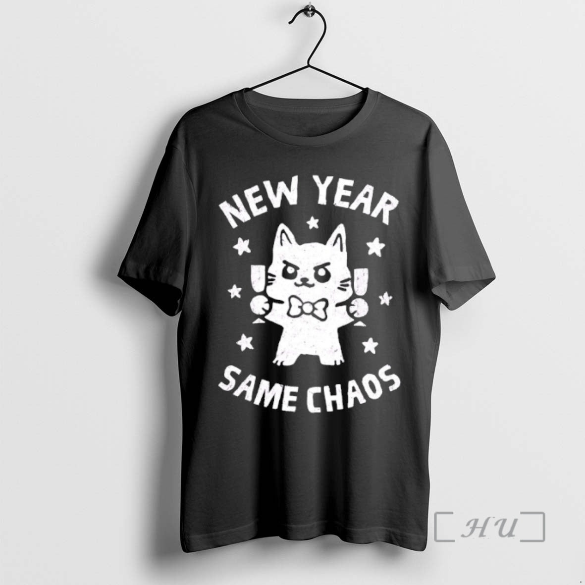 New Cat New Year Same Chaos T-Shirts, Hoodie, Sweatshirt | AU18TeeNovaLab.com