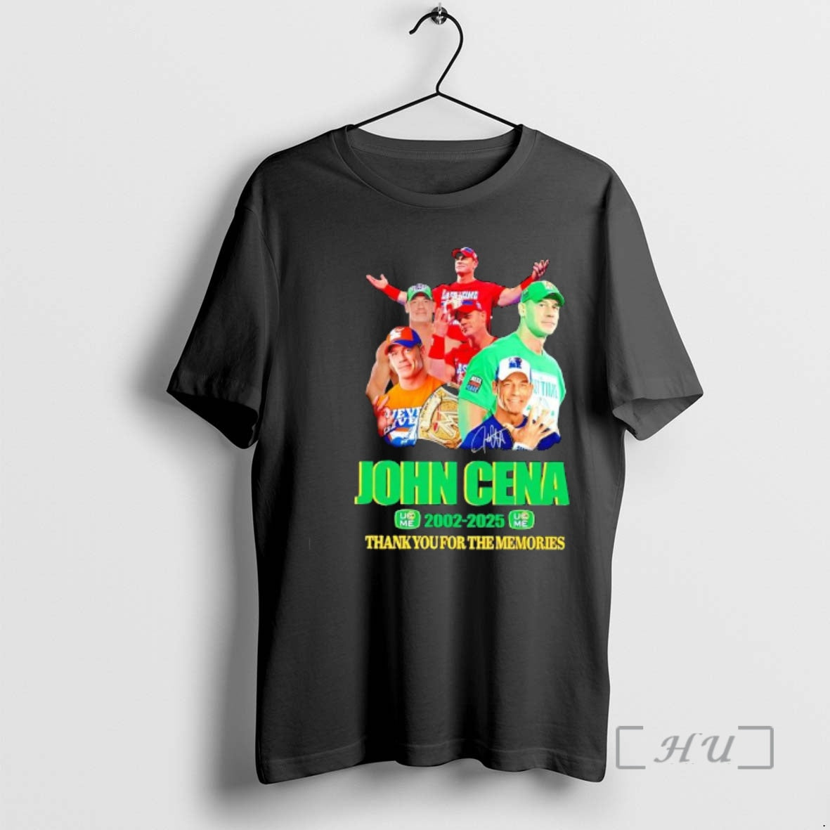 New John Cena 2002 2025 Thnak You The Memories T-Shirts, Hoodie, Sweatshirt | AU18TeeNovaLab.com