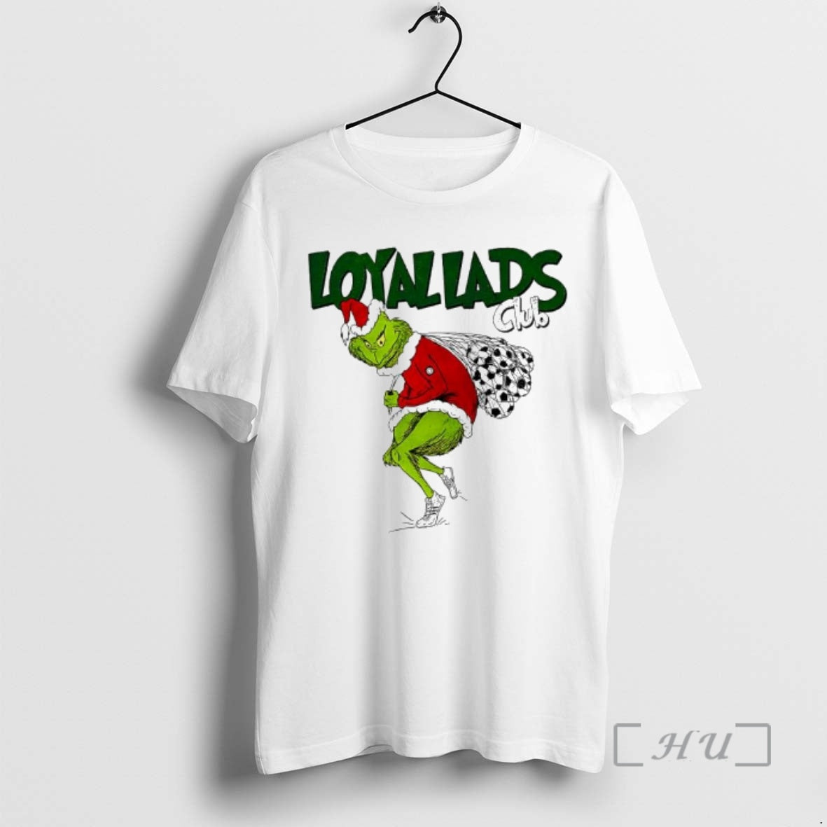 New Loyal Lads Club Grinch Carrying Soccer Balls T-Shirts, Hoodie, Sweatshirt | AU18TeeNovaLab.com