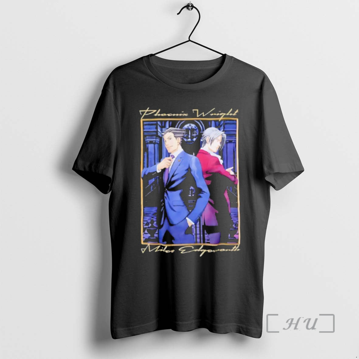 New Phoenix Wright Ace Attorney Phoenix And Miles T-Shirts, Hoodie, Sweatshirt | AU18TeeNovaLab.com
