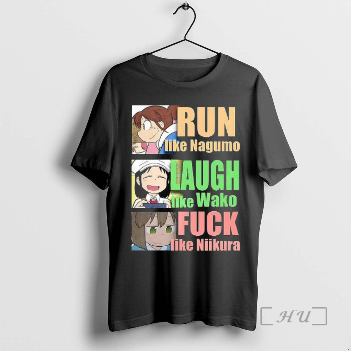 New Run Like Nagumo Laugh Like Wako And Fuck Like Niikura Premium T Shirts Sweater Hoodie, Sweatshirt | AU18TeeNovaLab.com
