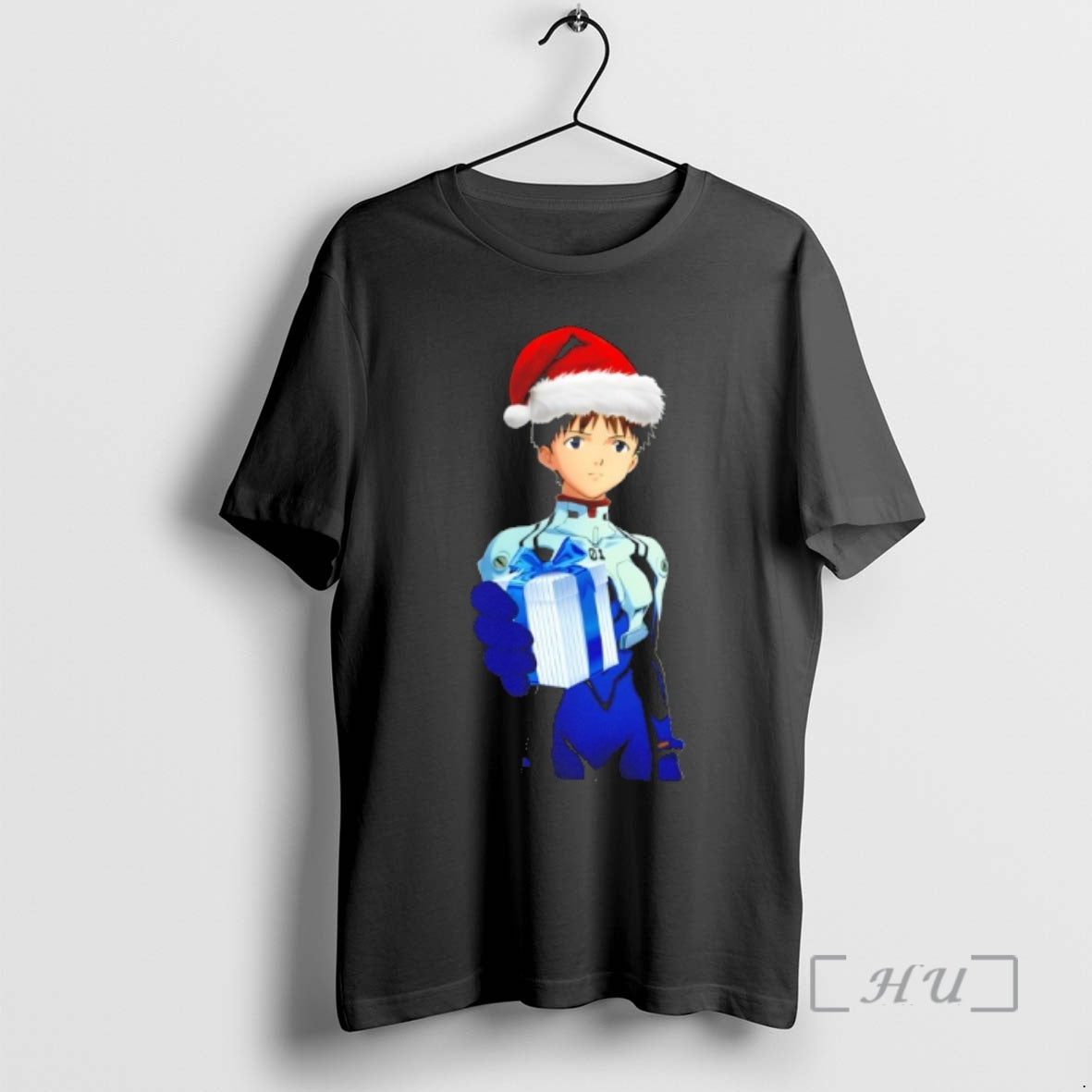 New Shinji Ikari Santa Christmas Gift T-Shirts, Hoodie, Sweatshirt | AU18TeeNovaLab.com