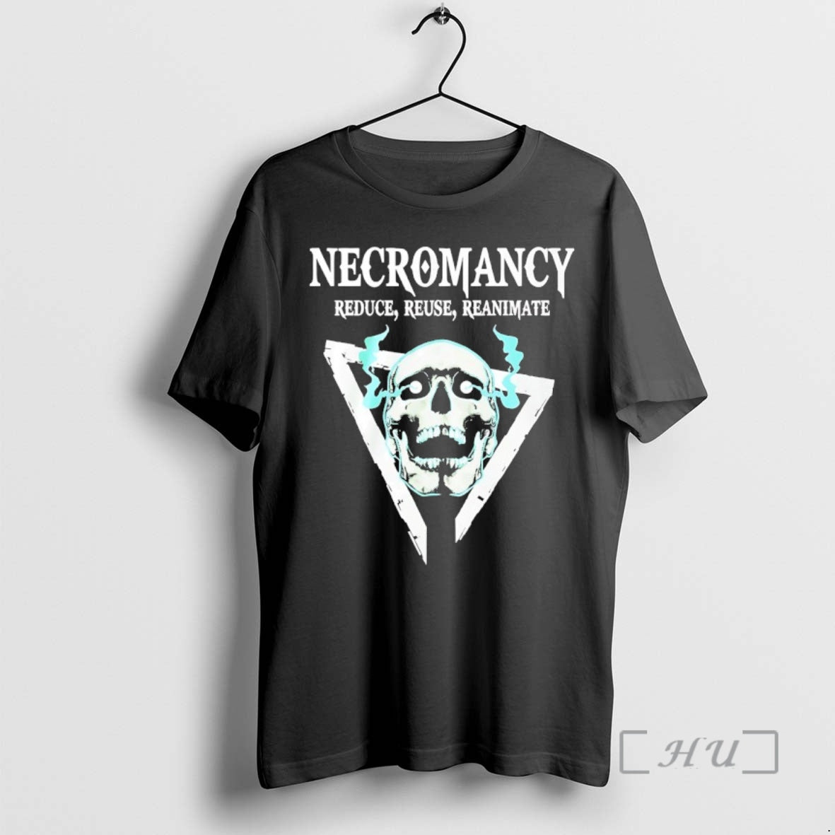 New Skull Necromancy Reduce Reuse Reanimate T-Shirts, Hoodie, Sweatshirt | AU18TeeNovaLab.com