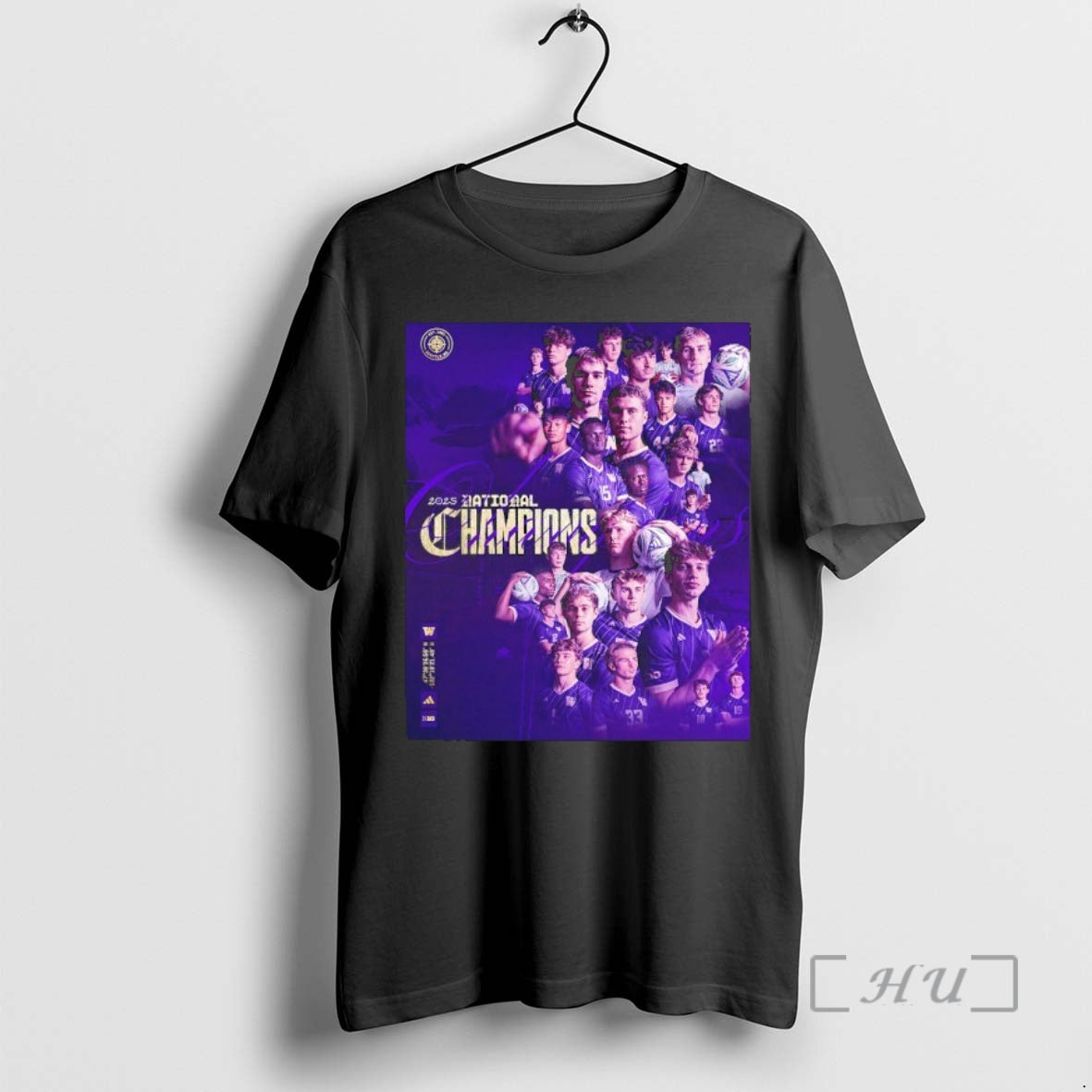 New Washington Huskies 2025 Mens Soccer National Champions Graphic T-Shirts, Hoodie, Sweatshirt | AU18TeeNovaLab.com