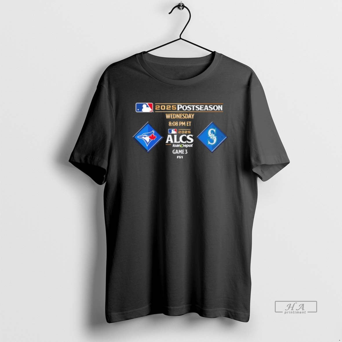 Official 2025 Postseason Alcs Game 3 Toronto Blue Jays Vs Seattle Mariners
