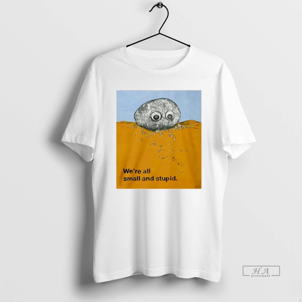 Official Alex Rochon Wearing Were All Small And Stupid T-Shirts, Hoodie, Sweatshirt | AU18TeeNovaLab.com
