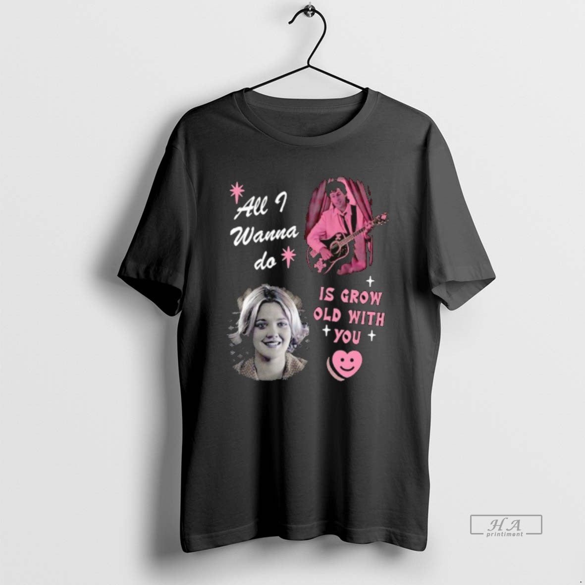 Official All I Wanna Do Is Grow Old With You T-Shirts, Hoodie, Sweatshirt | AU18TeeNovaLab.com