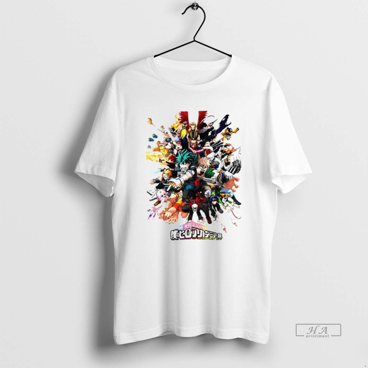 Official Anime Character Collage Graphic My Hero Academia T-Shirts, Hoodie, Sweatshirt | AU18TeeNovaLab.com