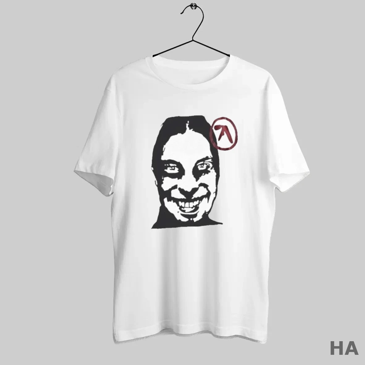 Official Aphex Twin Richard D James Smiley Face Logo Electronic Music