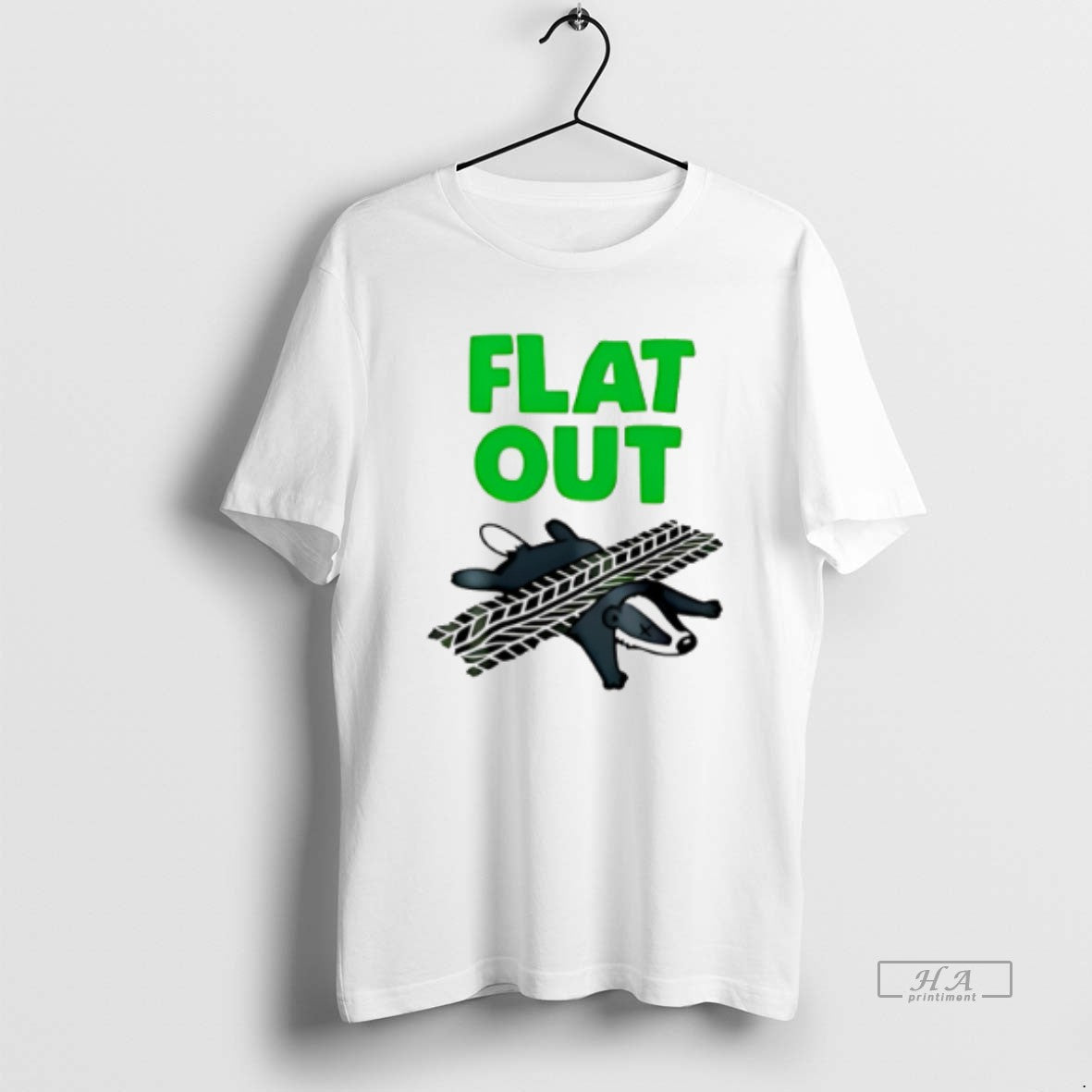 Official Badger Flat Out T-Shirts, Hoodie, Sweatshirt | AU18TeeNovaLab.com