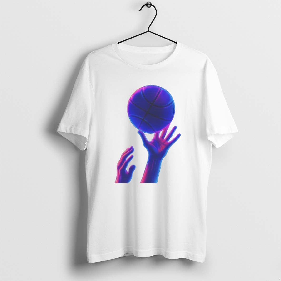 Official Basketball Hands Neon Vaporwave Graphic T-Shirts, Hoodie, Sweatshirt | AU18TeeNovaLab.com