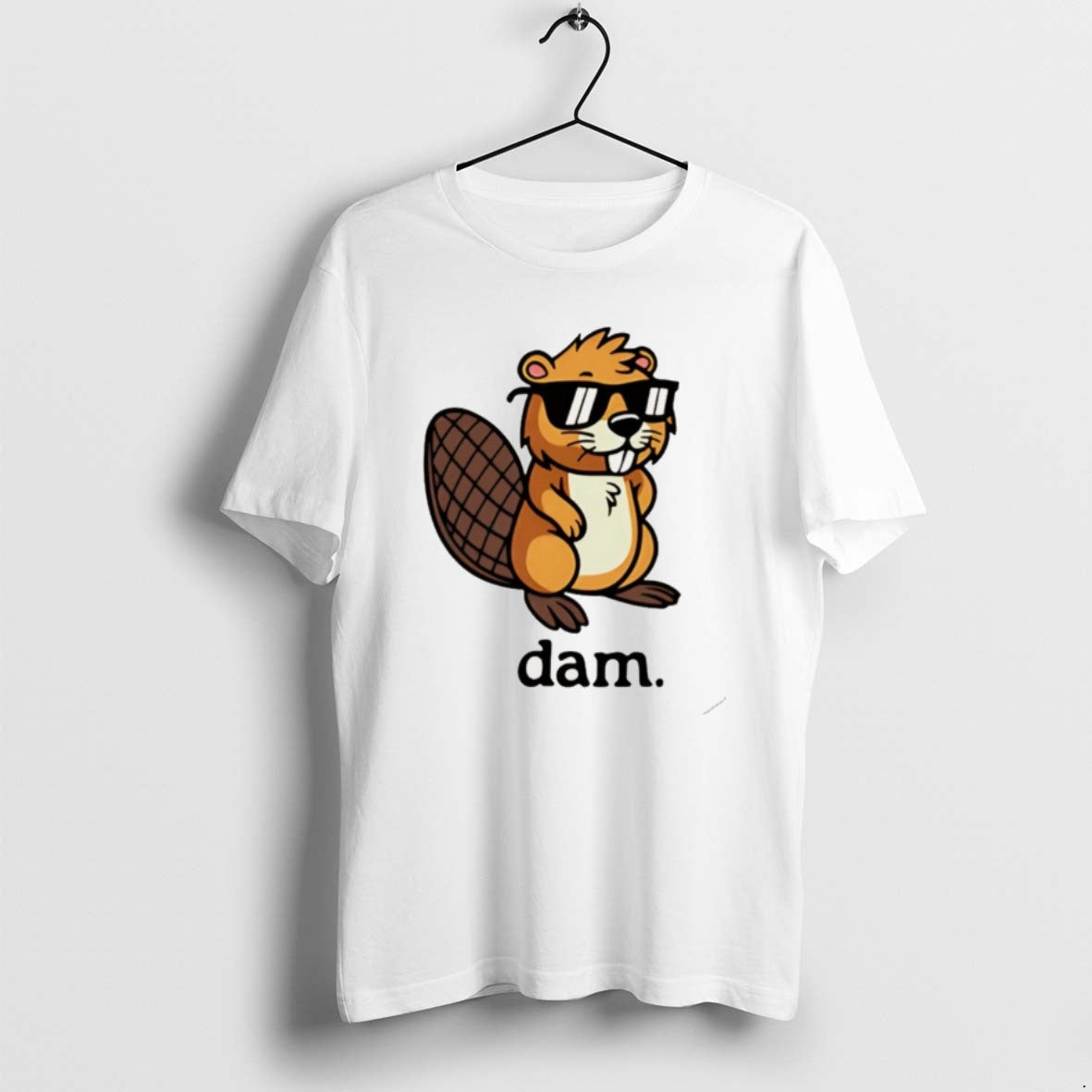 Official Beaver Wears Glasses Dam Christmas T-Shirts, Hoodie, Sweatshirt | AU18TeeNovaLab.com
