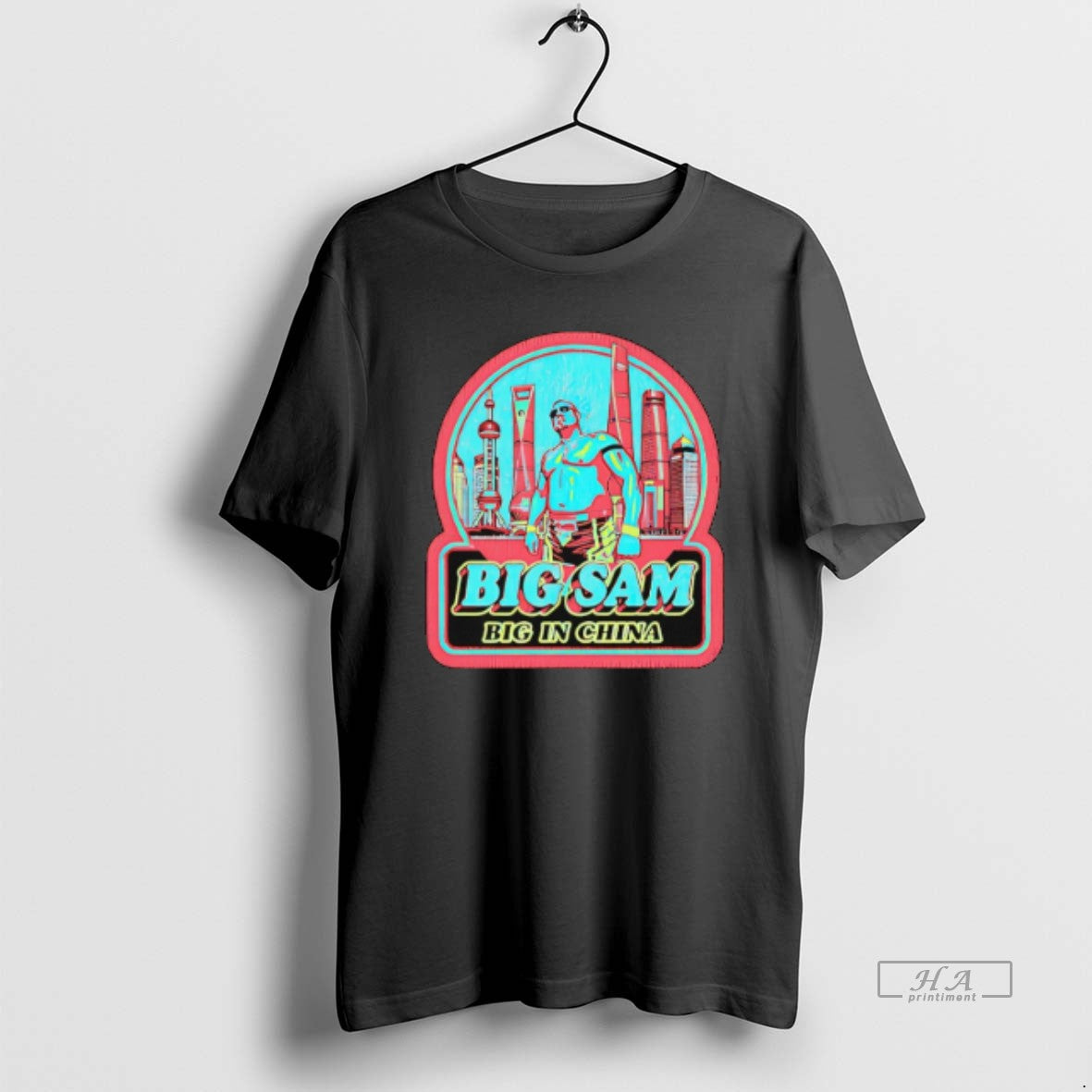 Official Big Sam Big Sam Big In China Retro T-Shirts, Hoodie, Sweatshirt | AU18TeeNovaLab.com