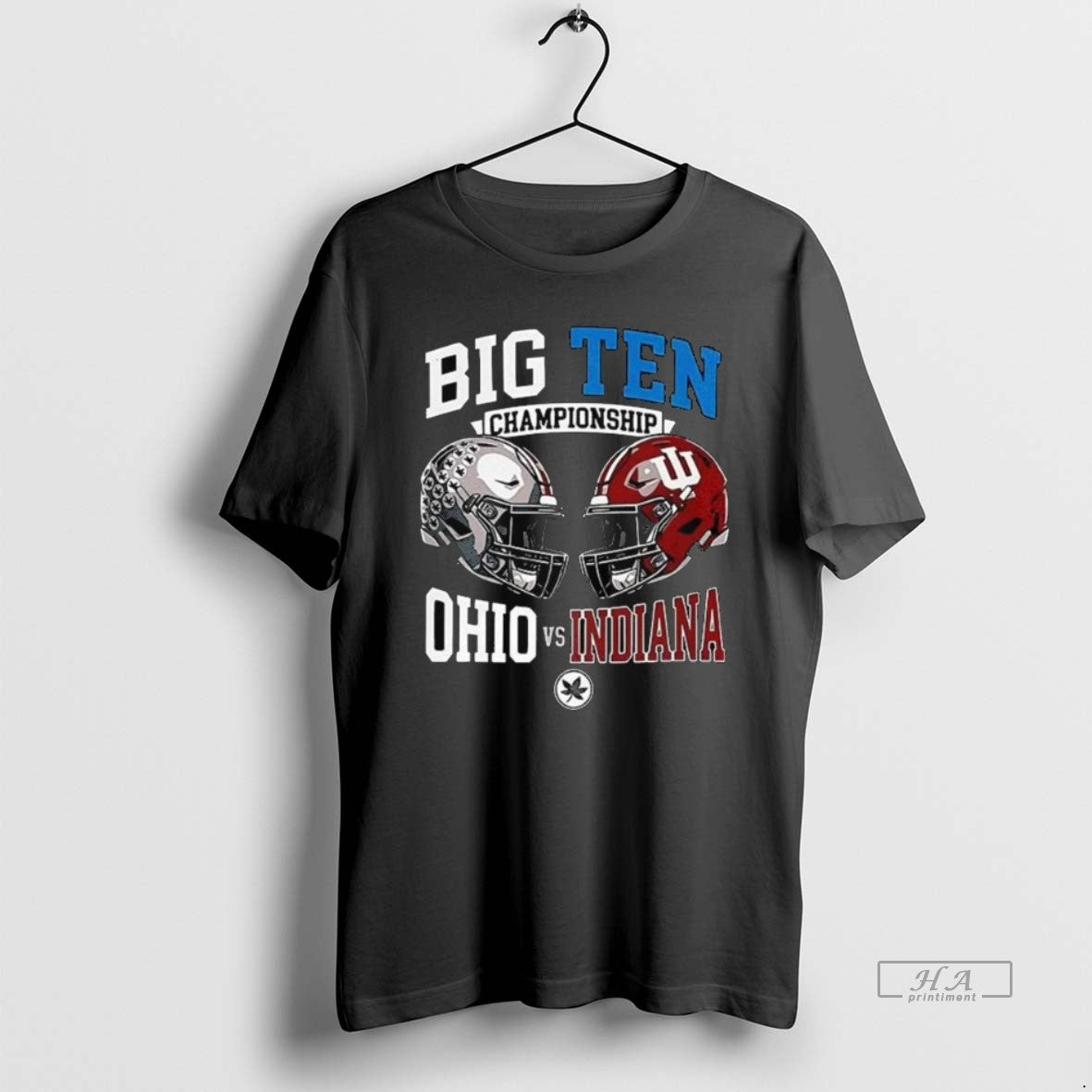 Official Big Ten Championship Ohio State Vs Indiana Helmet Long Sleve T-Shirts, Hoodie, Sweatshirt | AU18TeeNovaLab.com